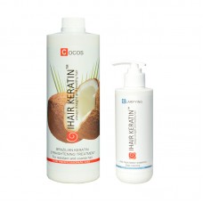 Cocos Brazilian Keratin Treatment Ihair Keratin 1000ml + clarifying shampoo 250ml